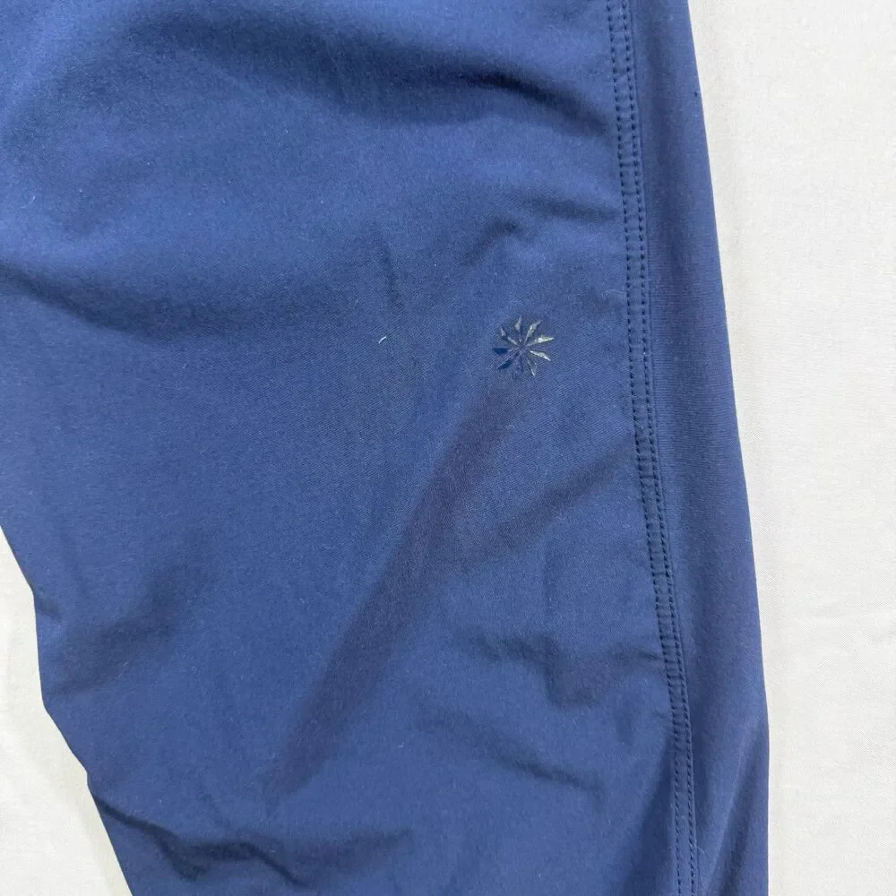 Athleta Girl Navy Blue Run Free Cargo Joggers Size 14 XL